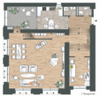 2. OG - Exklusive Dachgeschosswohnung in den Floratürmen - bezugsfrei