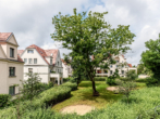 Aussicht Gartenanlage - Maisonette Wohnung in Dahlem - Erstbezug in historischem Altbau mit Balkon