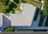 Großzügige Familien-Wohnung mit Bad en Suite über den Dächern von Potsdam - Vogelansicht