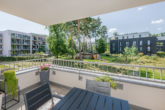 Blick von der Terrasse - Elegante Neubauwohnung in Dahlem für große Familie