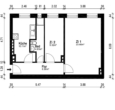 Grundriss - Bezugsfreie Etagenwohnung in der Nähe der Kantstraße und des Sauvignyplatzes