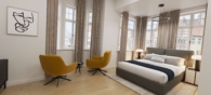 Visu I Bedroom - Exclusive Living in Dahlem: First Occupancy in Renovated Historic Building with Elevator