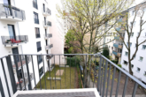 Blick vom Balkon - 3 Zimmer Kudamm Seitenstraße voll möbliert