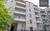 Gepflegte und vermietete 2-Zimmer-Wohnung am Karl-Heine-Kanal in Leipzig Plagwitz - Ansicht Rückseite