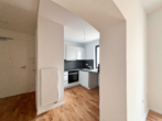 Eingang Blick Küche - 3 Zimmerwohnung mit großer Terrasse