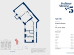 Grundriss - Vermietete 3-Zimmer-Wohnung in zentraler Lage