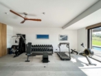 Fitnessbereich - Traumhafte Luxusvilla in Grimaud: Panoramablick auf Berge und Meer!