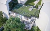 Haus Vogelperspektive Visual - Elegante 3-Zi Neubauwohnung mit Garten in Berlin – Erstbezug mit gehobener Ausstattung