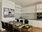 Essbereich und Küche - 3 Zimmer Wohnung in begehrten Diplomatenpark