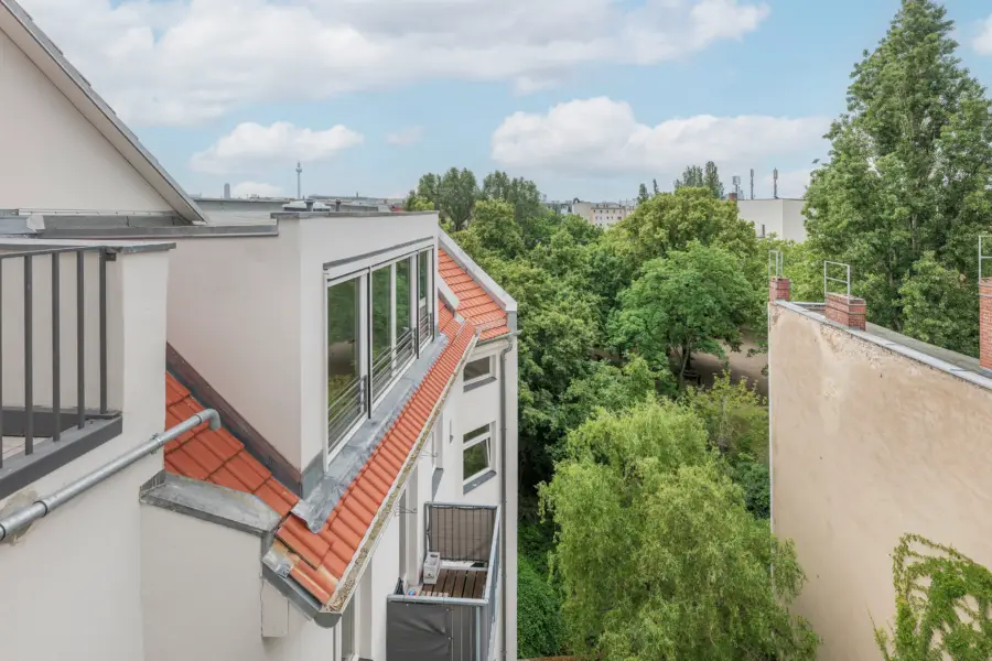 Exklusives 4 Zimmer Dachgeschoss mit traumhaftem Ausblick, 10115 Berlin, Penthousewohnung