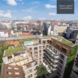 Urbanes Luxusleben auf 2 Etagen mit Garten - Vogelperspektive
