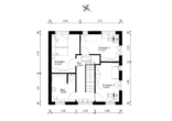 Grundriss Stadthaus OG - Zwei Häuser, ein Grundstück: Bungalow und Stadthaus in Eggersdorf bei Berlin bieten Wohnvielfalt