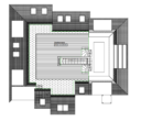 Grundriss Aufdach - Panoramablick auf den kleinen Wannsee: Dachterrassenwohnung im Neubau mit vermietetem Bestand